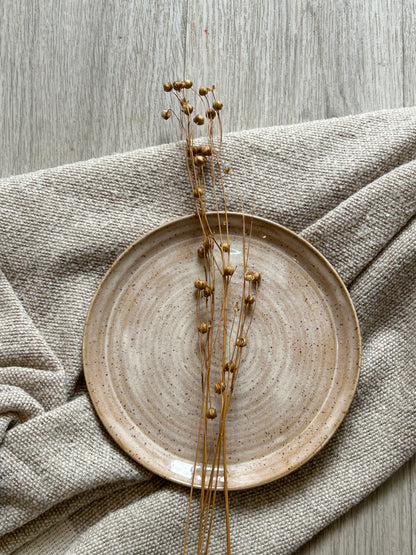Rosewood Breakfast Plate