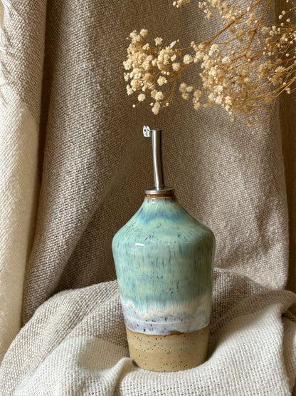 Sea Green Oil Bottle