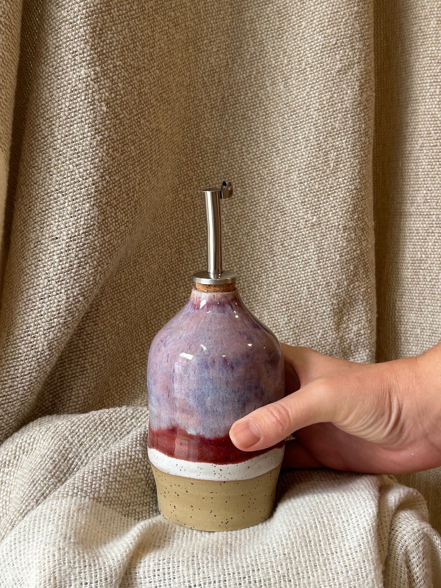 Merlot Oil Bottle