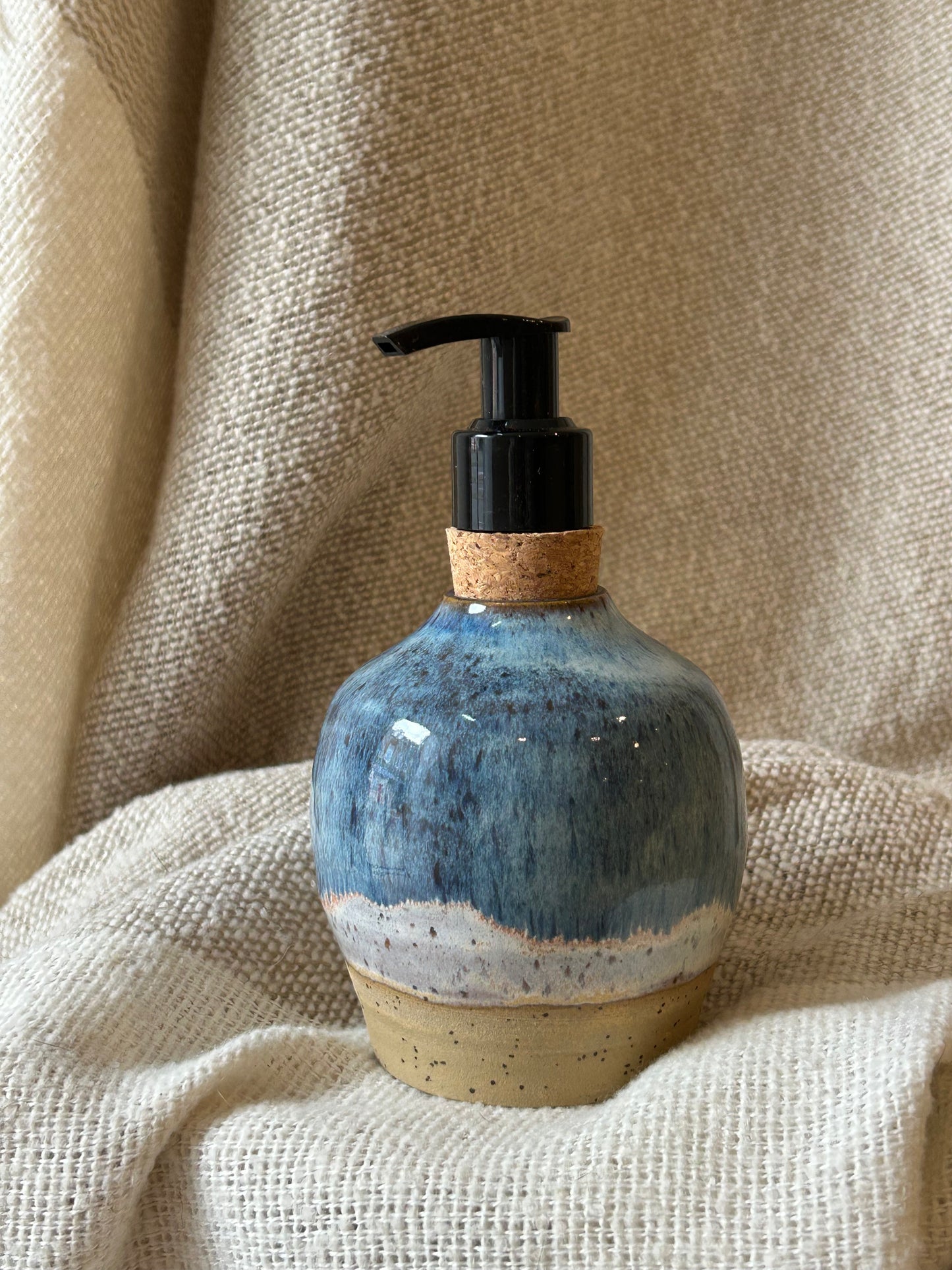 Blue Midnight Soap Dispenser Bottle