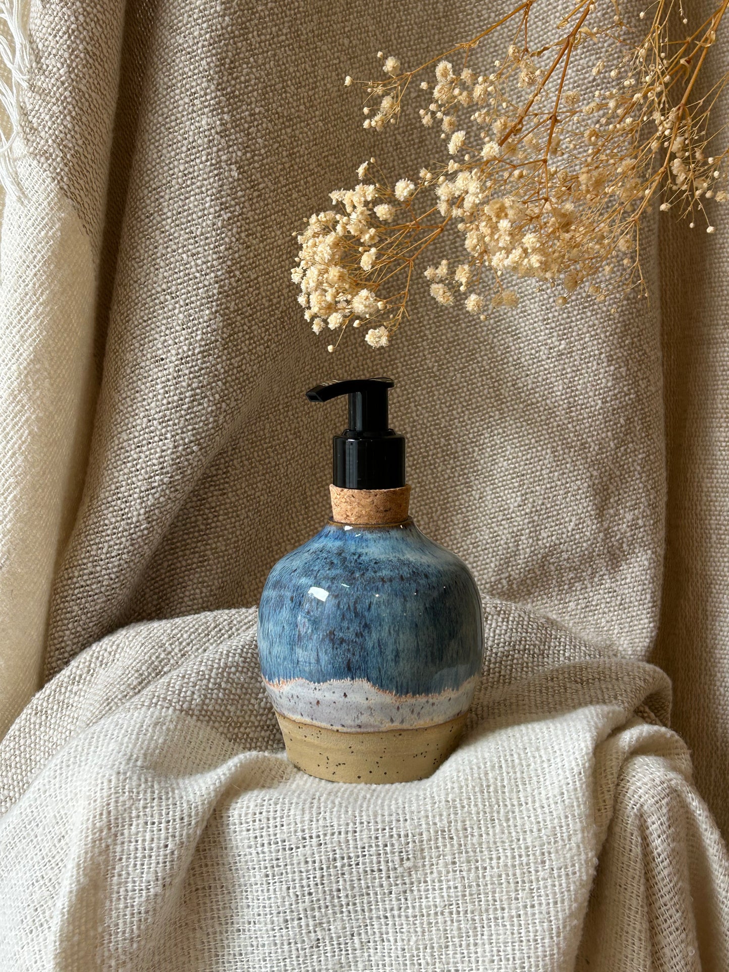 Blue Midnight Soap Dispenser Bottle
