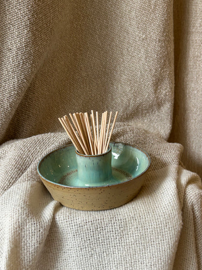 Sea Green Nibbles Dish