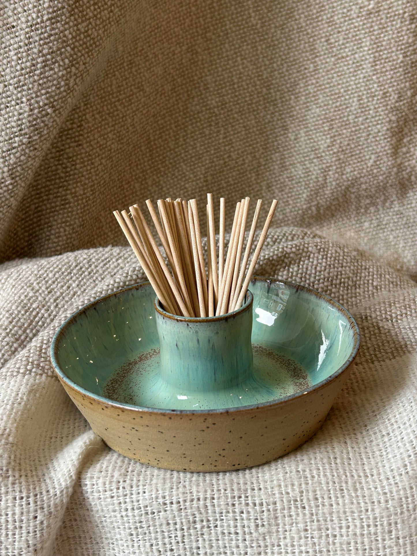 Sea Green Nibbles Dish