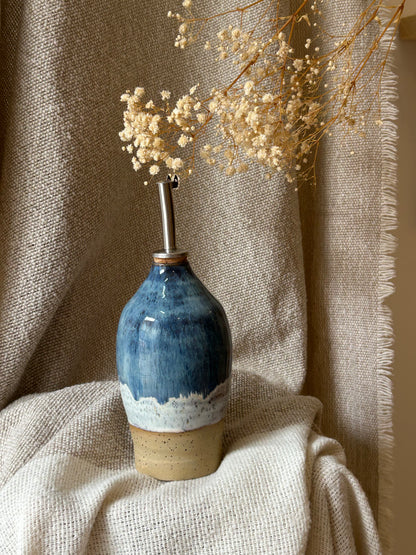 Blue Midnight Oil Bottle