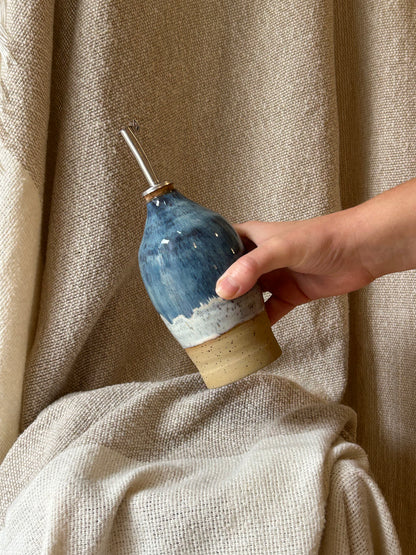 Blue Midnight Oil Bottle