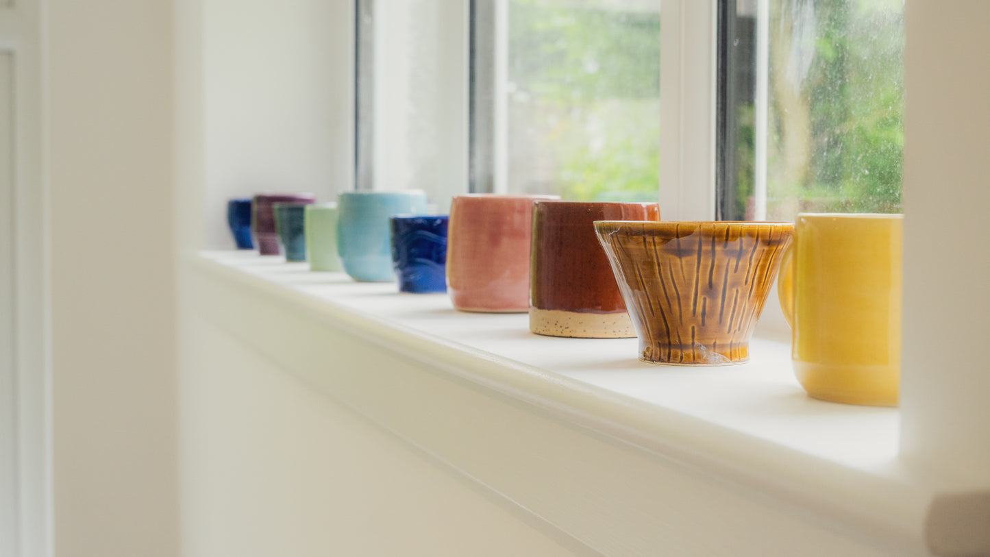 October WEDNESDAY Evening 5 week Pottery Course : Wheel Throwing